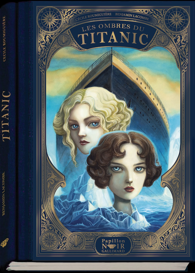 Les ombres du Titanic, couverture